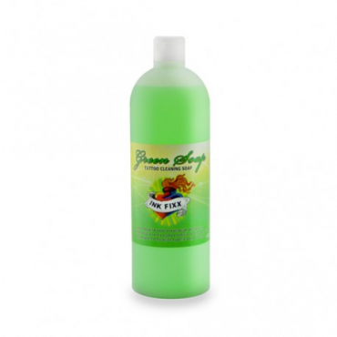 Jabon Green soap INK FIXX para la limpieza del tattoo 500 ml.