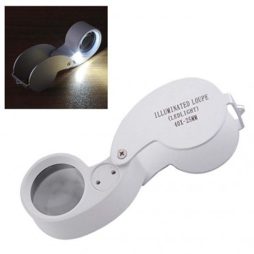 Lupa con led
