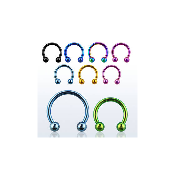 Piercing Circular Barbell color 1.2mm