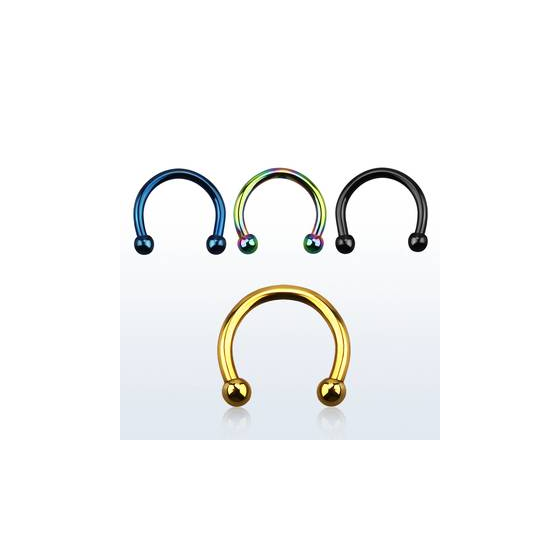 Piercing Circular Barbell color 1.6mm
