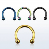Piercing Circular Barbell color 1.6mm
