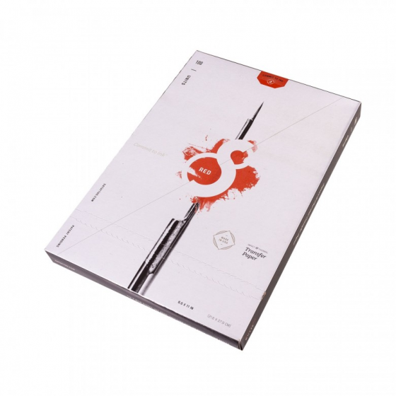 Papel S8 Red para tranferencias de plantillas de tatuaje