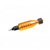 Grip Cheyenne Hawk metálico naranja 25 mm