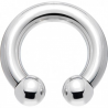 Circular barbell con bolas 3 mm.