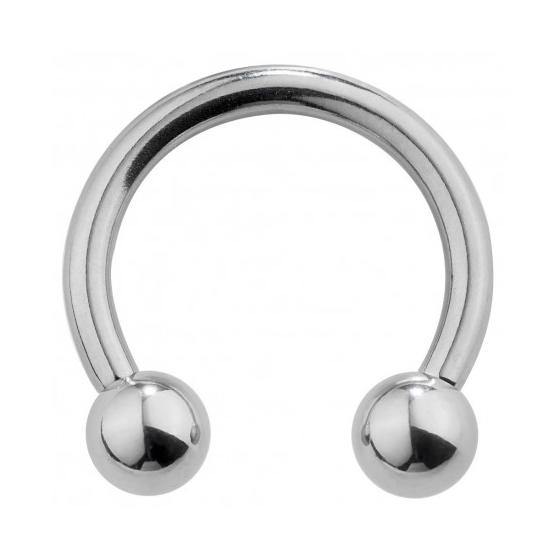 Circular barbell con bolas 1.6 mm.