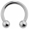 Circular barbell con bolas 1.6 mm.