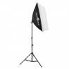 LIGHT STAND - SOFT BOX - Pantalla de luz con pie