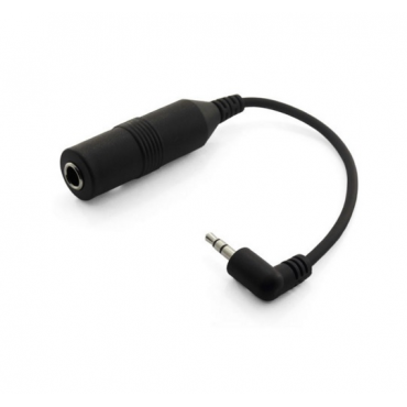 Cable adaptador mini Jack a Jack convencional
