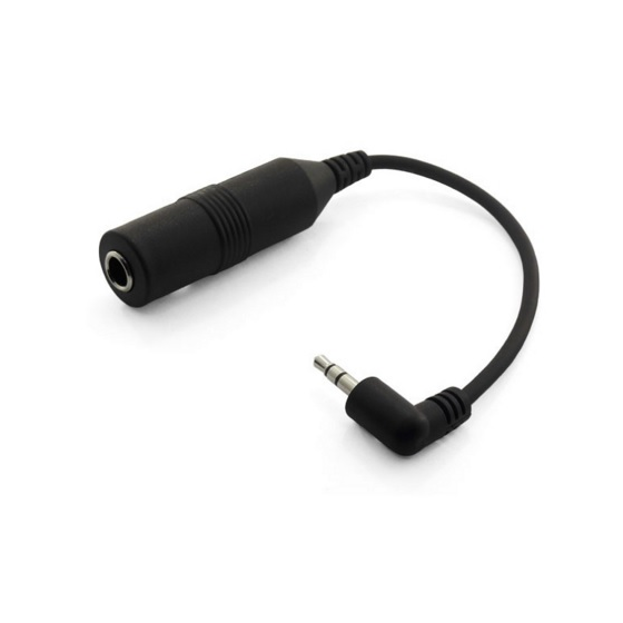 Cable adaptador mini Jack a Jack convencional