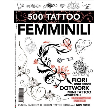Libro 500 Tatuajes Femeninos