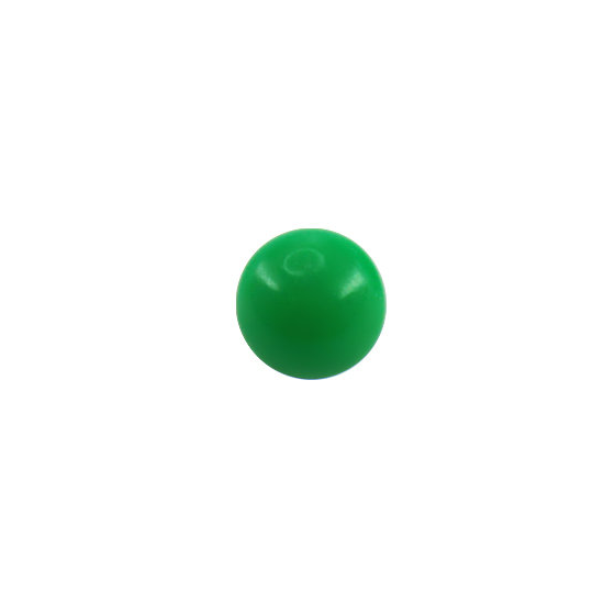 Bola acrilico verde 1.2mm - 1.6mm