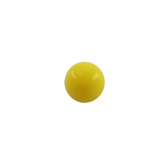 Bola acrilico amarillo 1.2mm - 1.6mm