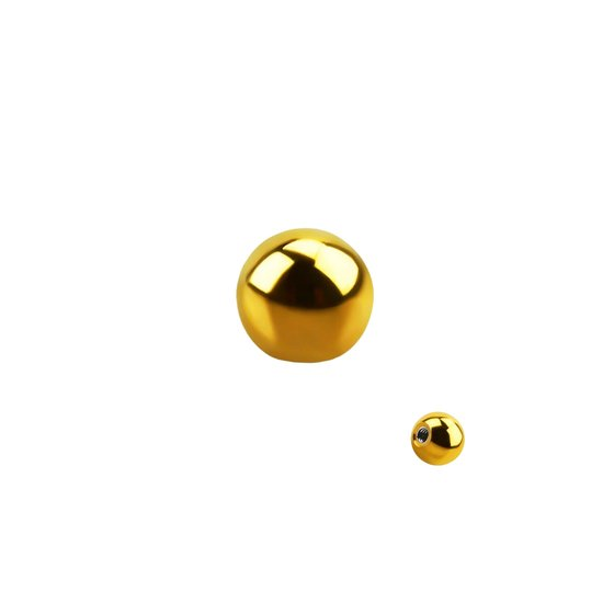 Bolas Acero Gold 1.2mm -1.6mm