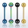 Piercing Barbell color 1.6 mm