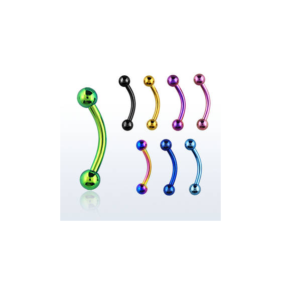 Piercing Banana color 1.2mm