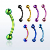 Piercing Banana color 1.2mm