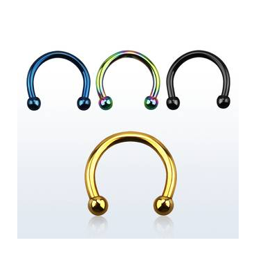 Piercing Circular Barbell color 1.6mm