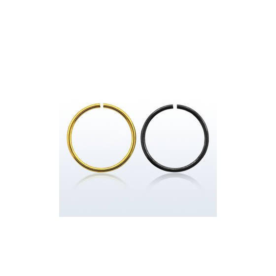 Piercing Aro cerrado color 0.8mm