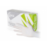 Guantes látex blancos