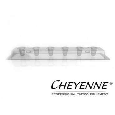 Portacapsulas desechable Cheyenne 3 de 13 mm - 80 unid.