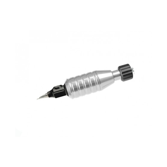 Grip Cheyenne Hawk metálico plata 25 mm