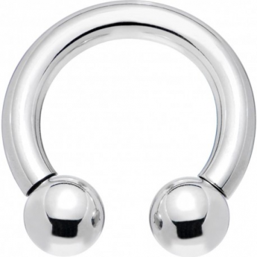 Circular barbell con bolas 2.5 mm.