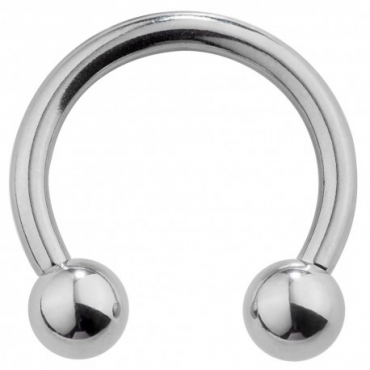 Circular barbell con bolas 1.6 mm.