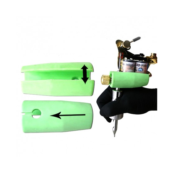 Protector de goma para máquina y mano