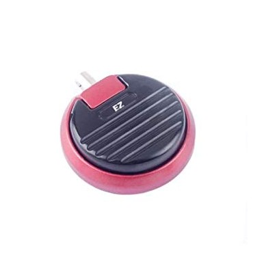 Pedal EZ Redondo rojo