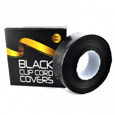 Rollo Clip cord negro 300m.