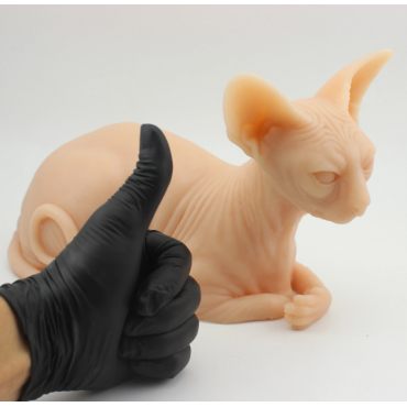 Gato egipcio silicona tatuable