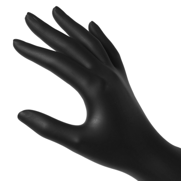 Guantes color negro