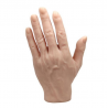Mano de silicona para prácticas de tatuaje
