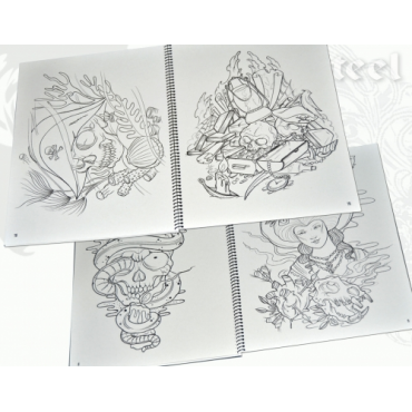 Libro Sketchbook de Oscar Asunción (New School)
