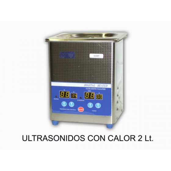 Lavadora Ultrasonidos 2 l.