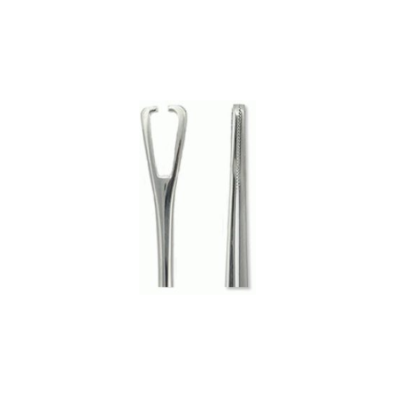 Forceps triangular abierto